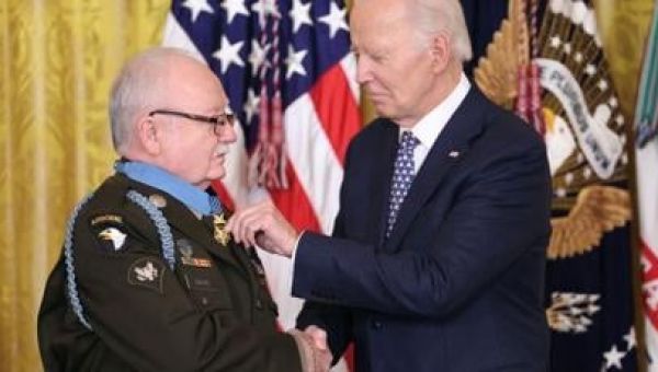 Biden awards Presidential Medal of Freedom to Hillary Clinton, Michael J. Fox, Denzel Washington