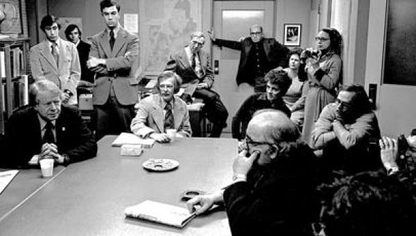 A look back at when Jimmy Carter visited The Berkshire Eagle newsroom in 1976