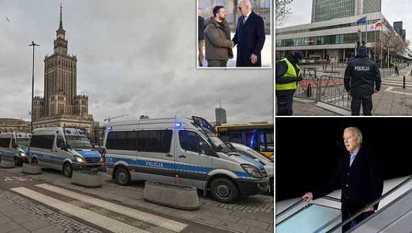 Biden visits Poland as he prepares to increase NATO presence