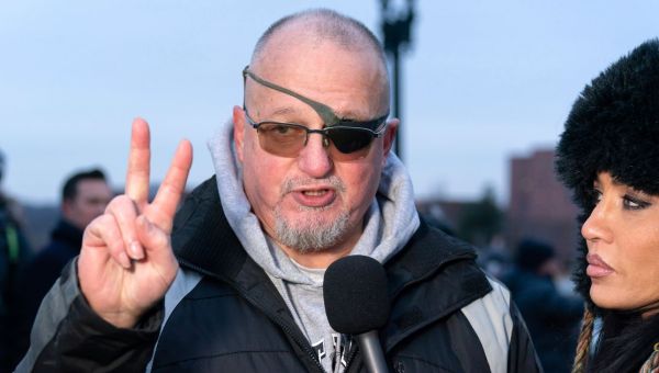 Oath Keepers Founder Stewart Rhodes Visits Capitol Hill After Trump Pardon