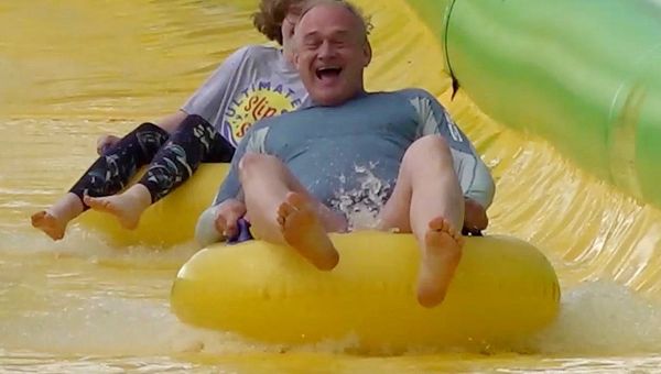 ‘It’s a rollercoaster’ for my next general election stunt, says Lib Dem leader Ed Davey at manifesto launch