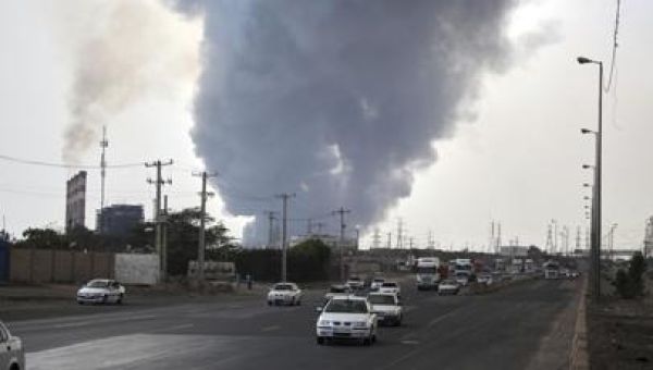 A massive explosion at an Iranian port linked to missile fuel shipment kills 18, injures some 750