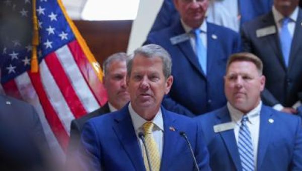Georgia Republican Gov. Brian Kemp won't run for US Senate seat in 2026 against Democrat Jon Ossoff