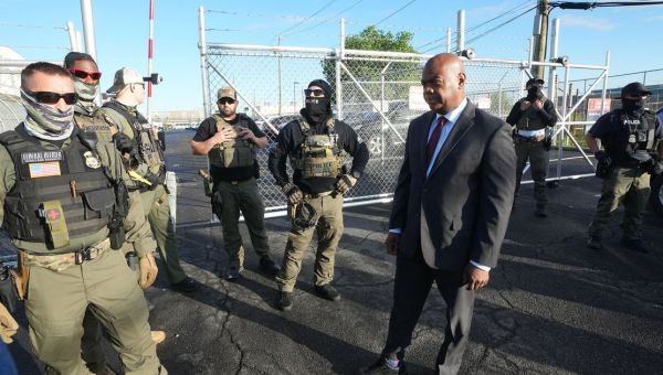 Newark mayor arrested and charged at ICE detention center in New Jersey