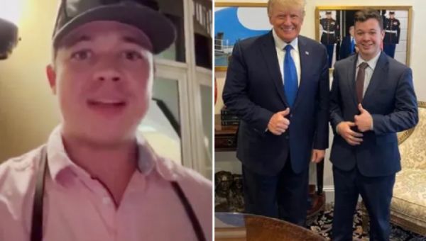 W-RITTEN OFF Kyle Rittenhouse's dramatic U-turn after saying he won't vote for Donald Trump...