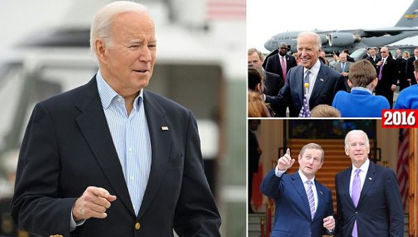It’s official: President Biden will visit Ireland next week