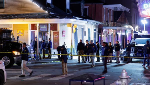 Police probe motive in New Orleans truck rampage