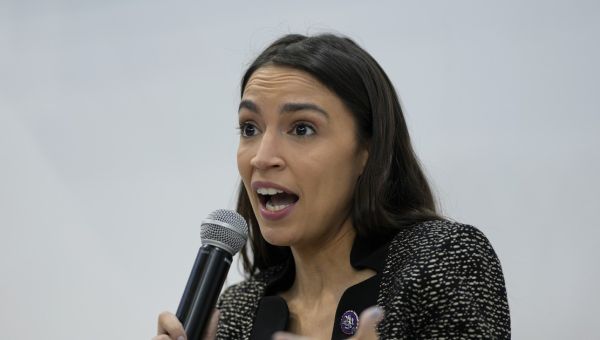 WATCH: AOC Gets Heckled as NYC Town Hall Descends Into Chaos