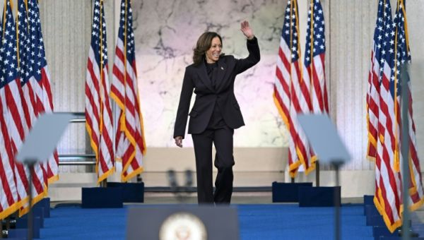 Harris promises peaceful transfer to Trump in defiant speech