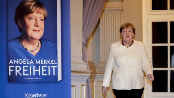 Germany’s Merkel recalls Putin’s ‘power games’ and contrasting U.S. presidents in her memoir
