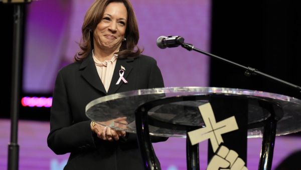 Harris tells Black churchgoers people must show compassion in their daily lives