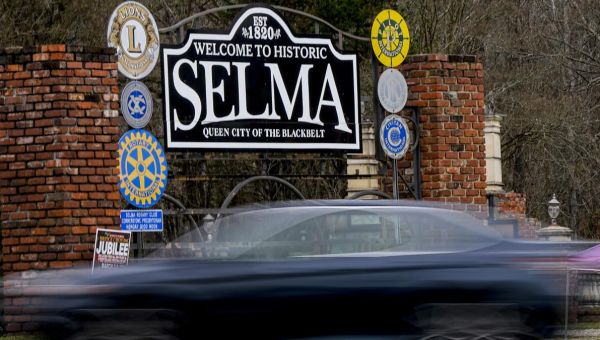 Attorney general tells Alabama’s Bloody Sunday service that voting rights are under attack