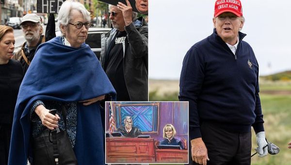 Retired stock broker, 81, testifies how Donald Trump groped her