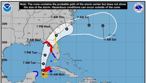 Tropical Storm Idalia not forecast to hit Pensacola, but will bring dangerous rip currents