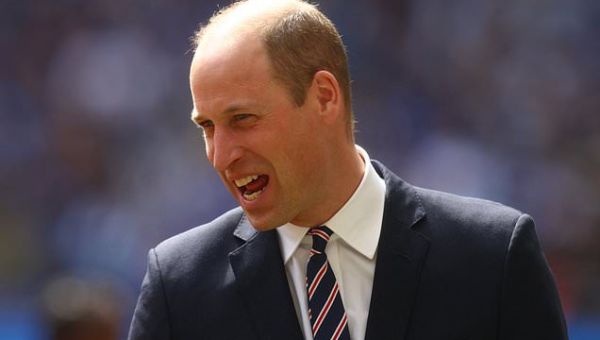 Prince William watches the Women’s FA Cup Final at Wembley