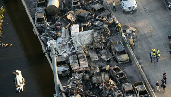 See the wreckage from the 158-vehicle pileup near New Orleans; authorities blame ‘superfog’