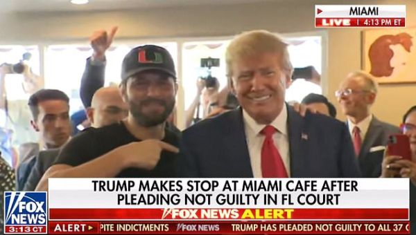 Trump heads to famous Cuban restaurant Versailles in Miami after court
