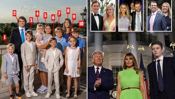 Ivanka Trump’s daughter Arabella poses with family at her Bat Mitzvah