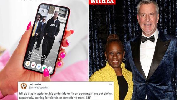Internet recoils at prospect of NYC Mayor Bill de Blasio on Tinder