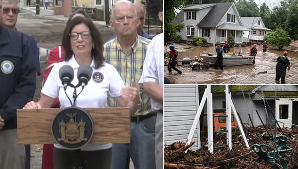 Deadly storm heads for Vermont after flash floods in upstate New York