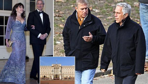 Epstein arranged talks between Prince Andrew & JPMorgan boss at palace