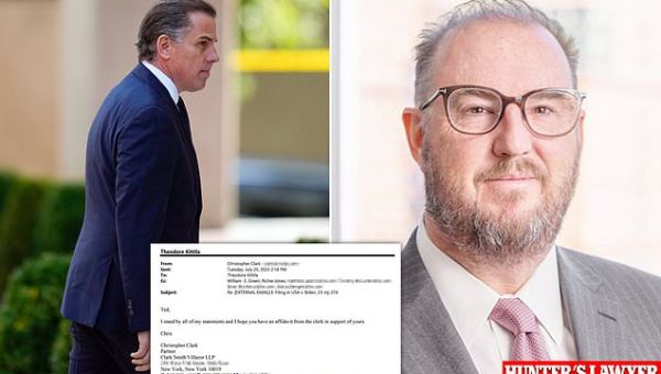 Fiery emails from Hunter Biden’s lawyer are REVEALED