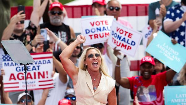 Marjorie Taylor Greene compares Trump to Jesus. Which Bible is she reading?