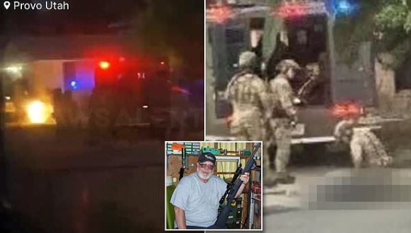 Shocking video of FBI agents shooting dead Utah man for Biden threats