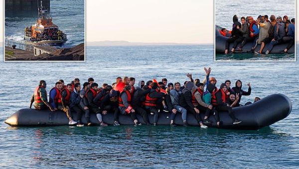 Up to 70 migrants arrive in Dover by lifeboat this morning