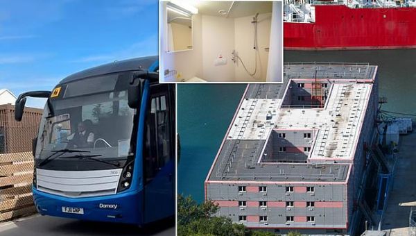 Migrants removed from Bibby Stockholm will be kept in hotel for a WEEK