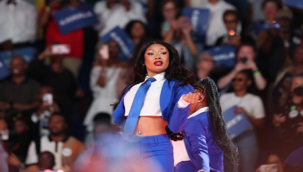 Watch: Megan Thee Stallion performs at VP Kamala Harris rally in Atlanta