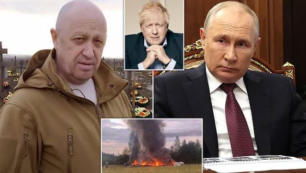 BORIS JOHNSON: Prigozhin’s assassination is sign of Putin’s position