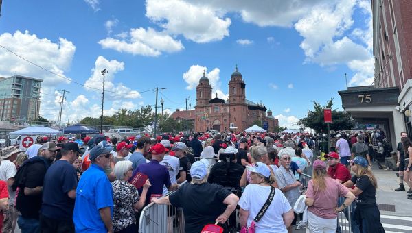 Donald Trump rally in Asheville live updates: People turned away as venue fills up