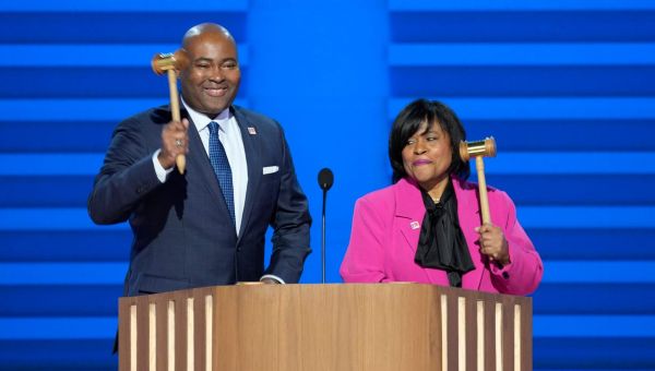 Who is long-time Democratic political advisor and DNC committee chair Minyon Moore?