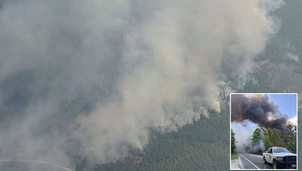 Evacuations recommended near large wildfire in Texas