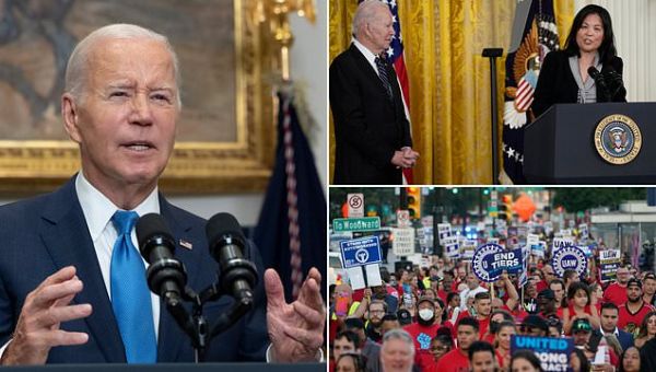 Biden sends White House team to Detroit to help resolve UAW strike