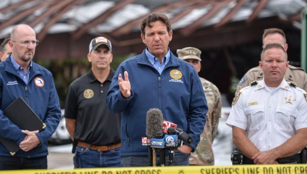 DeSantis visits for election campaigns, announcements, bill signings, Milton tornadoes