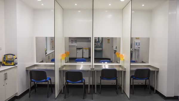 Inside UK’s ‘drugs consumption room’ with individual ‘shooting’ booths