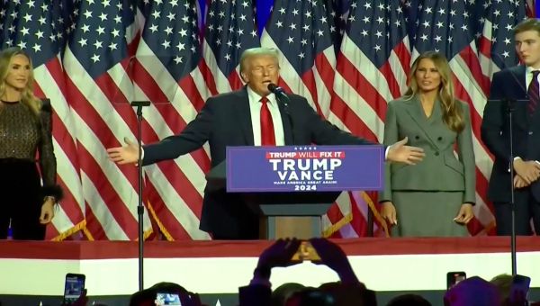 Watch Donald Trump’s full victory speech as he promises to ‘make America great again’