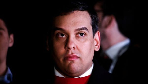 George Santos rips into colleague Steve Womack’s drug-dealing son