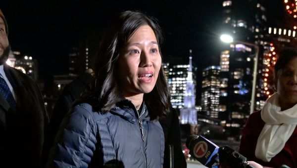 Boston mayor joins other city leaders for ‘no whites’ holiday party