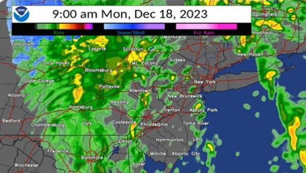 800,000 people without power in northeastern US