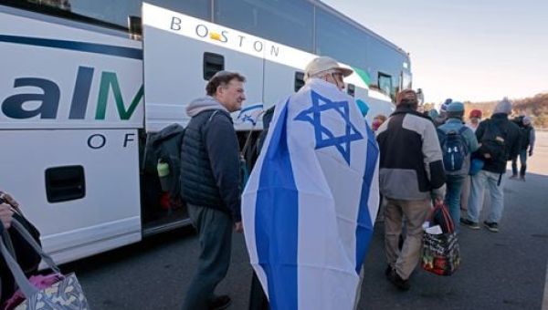 On buses from Gillette, locals head to D.C. for March for Israel – The Boston Globe