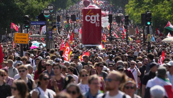 Trump’s policies loom over global May Day marches, from Tokyo to LA
