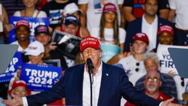 Trump heads to Pennsylvania for pre-convention rally as VP announcement looms – The Boston Globe