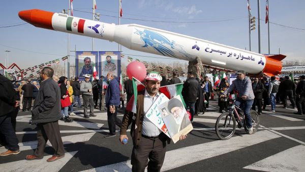 Iran holds parade to mark 45th anniversary of the Islamic revolution