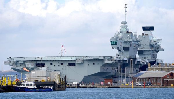 Royal Navy cancels departure of £3bn warship HMS Prince of Wales
