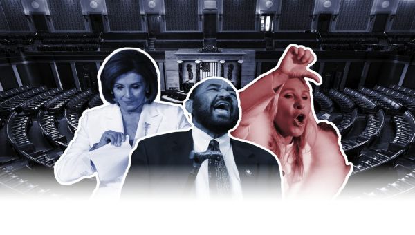Graphics show how partisan heckling has become part of the State of the Union