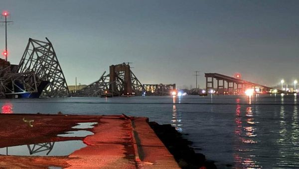Baltimore bridge collapse LIVE
