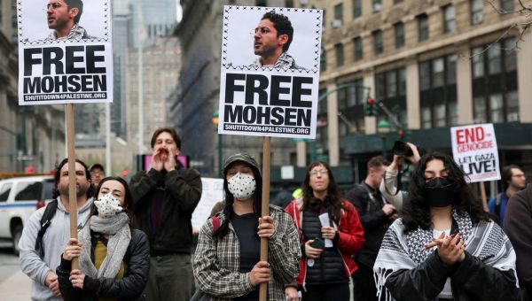 ‘I am not afraid’: Columbia University student Mohsen Mahdawi freed from federal custody
